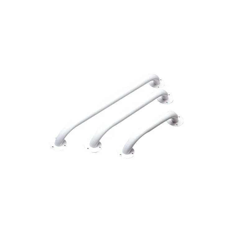 Barres d'appui droites en acier époxy blanc pour sécuriser la douche, en vente et installées par Noden Medical Market à Sarcelles