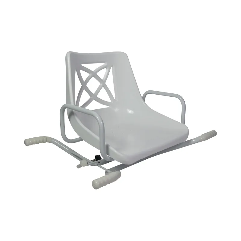 Chaise pivotante de baignoire avec accoudoirs, pour franchir le rebord et s'asseoir en sécurité, chez Noden Medical Market à Sarcelles